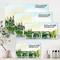 Designart - Landscape With Old Bridge In The Countryside - Traditional Canvas Wall Art Print